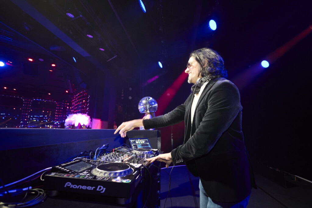 DJ SR at the Zebra Technologies corporate gala in Monte Carlo
